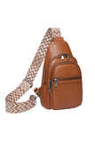 Adored It's Your Time PU Leather Sling Bag