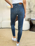 Judy Blue Mid Waist Distressed Slim Jeans – Inclusive Fit