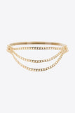 Metal Triple-Layered Chain Belt
